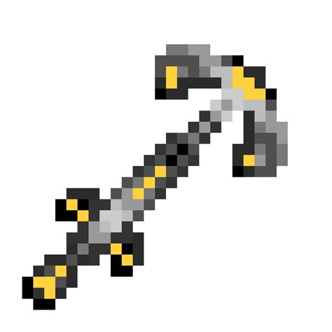 Mythic Metals is a minecaft mod all about finding new ores, smelting them into ingots and alloys, and turning them into your favorite tools and armor. . Hallowed pickaxe